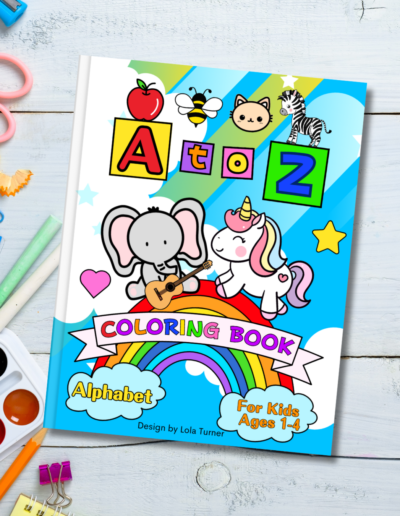 Coloring Book A to Z for Kids