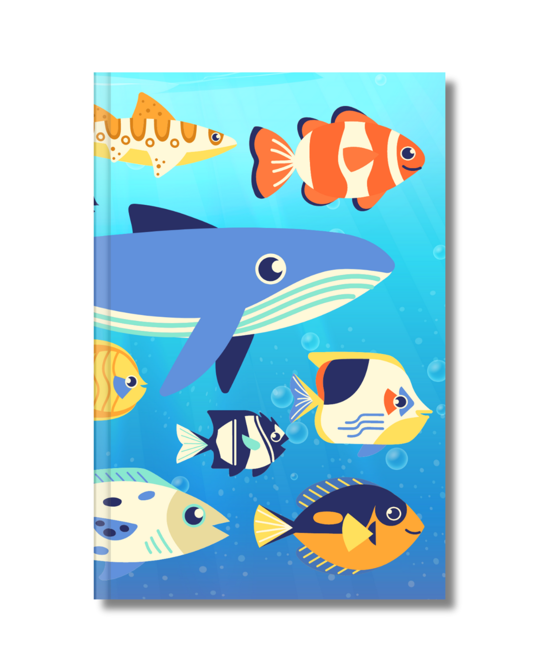 Ocean Fishes Journal Notebook for Kids